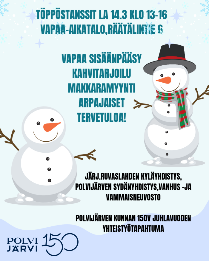 Töppöstanssien mainos